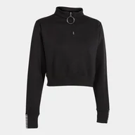 Bluzy damskie - Bluza Typu Crop Dla Kobiet JOMA DAPHNE SWEATSHIRT CZARNA 800118.100 r. S - miniaturka - grafika 1