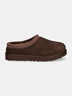 UGG Skórzane kapcie "Tasman" w kolorze brązowym - Kapcie damskie - miniaturka - grafika 1
