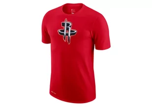 Nike Nba Houston Rockets Earned Edition Logo Dri-Fit Tee University Red - Koszulki męskie - miniaturka - grafika 1