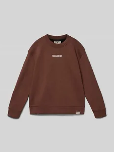 Bluza z prążkowanymi wykończeniami - Swetry dla chłopców - miniaturka - grafika 1