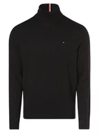 Swetry męskie - Tommy Hilfiger - Sweter męski z dodatkiem kaszmiru, szary - miniaturka - grafika 1