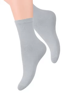 SKARPETY STEVEN 037 GL (kolor granat, rozmiar 38-40) - Skarpetki damskie - miniaturka - grafika 4