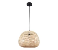 Lampy sufitowe - Żyrandol na lince ZANZIBAR 1xE27/20W/230V śr. 35 cm bambus - miniaturka - grafika 1