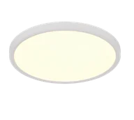 Lampy sufitowe - DRACO R65891931 biały okrągły panel LED 30W CCT natynkowy 3stepDim - miniaturka - grafika 1