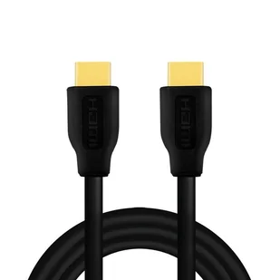 LogiLink Kabel HDMI 4K/60Hz, CCS, 5m Czarny - Kable komputerowe i do monitorów - miniaturka - grafika 1