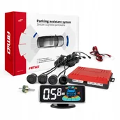 Czujniki parkowania - Czujniki parkowania cofania czarne Led 3D AMIO-03185 - miniaturka - grafika 1