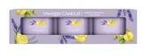Świece - Yankee Candle Zestaw 3 Świec Mini Lemon Lavender - miniaturka - grafika 1
