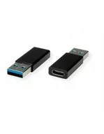 Kable komputerowe i do monitorów - VALUE Adapter USB 3.2 Gen 1, USB typu A - C, ST / BU - miniaturka - grafika 1