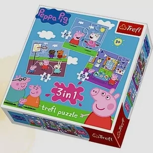 Puzzle 3w1 Zabawy w szkole TREFL - Powieści i opowiadania - miniaturka - grafika 1