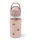 Sztućce dla dzieci - done by deer Bidon "Elphee" w kolorze jasnoróżowym - 350 ml - miniaturka - grafika 1