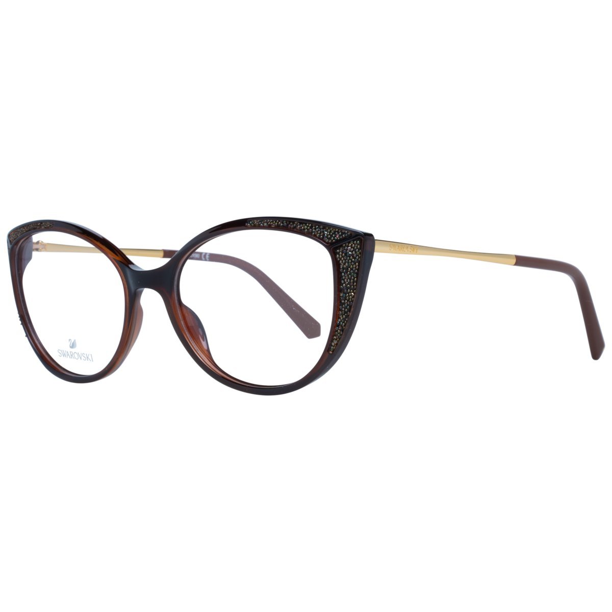 Okulary oprawki Damskie Swarovski SK5362 048 53 Brązowe