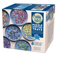 Układanki dla dzieci - Puzzle Tacki do sortowania puzzli (sorter) - 6 szt. (205x205 mm) Cobble Hill - miniaturka - grafika 1