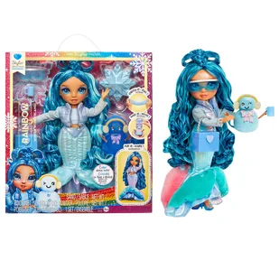 MGA Entertainment Rainbow High Winter Wonderland Skyler lalka modowa - Lalki dla dziewczynek - miniaturka - grafika 1