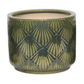 Donice - Osłonka PAWA REAL zielona L 33x33x26 *1478 - miniaturka - grafika 1