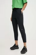 Spodnie damskie - Reebok spodnie dresowe Active Collective kolor czarny gładkie 100075371 - miniaturka - grafika 1
