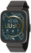 Smartwatch - LIU JO SWLJ082 Smartwatch Voice Slim Czarny - miniaturka - grafika 1