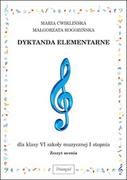 Instrumenty smyczkowe - Książka Dyktanda elementarne VI, zeszyt ucznia/TRIANGIEL - miniaturka - grafika 1
