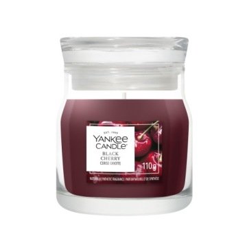 Świeca zapachowa mała Yankee Candle Black Cherry