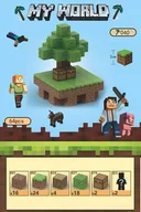 Klocki - Klocki Konstrukcyjne Magnetycznt Minecraft 64 Elementy +2 Losowe Figrurki - miniaturka - grafika 1