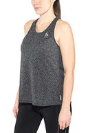 Koszulki i topy damskie - Odlo Millennium damskie tanktops wielokolorowa Black Melange Annullato Fw19 X-S - miniaturka - grafika 1