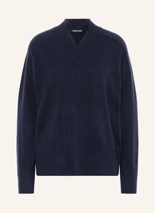 Whistles Sweter Z Kaszmiru blau - Moda i Uroda OUTLET - miniaturka - grafika 1