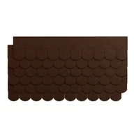 Preparaty bitumiczne - Gonty bitumiczne ETA Karpiówka 800 brąz 3 m² NEXLER - miniaturka - grafika 1