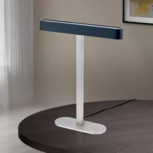 Lampa stołowa LED Auftakt nikiel/czarna - Lampy stojące - miniaturka - grafika 1