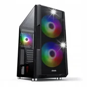 Obudowy komputerowe - Obudowa do komputera MODECOM Volcano Amirani ARGB Midi Tower ATX Okno - miniaturka - grafika 1