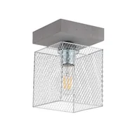 Lampy sufitowe - Spotlight Gittan lampa sufitowa 1-punktowa szara/chrom 8172136 - miniaturka - grafika 1