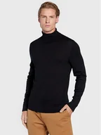 Swetry męskie - Calvin Klein Golf Superior K10K110420 Czarny Regular Fit - miniaturka - grafika 1
