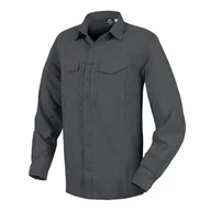 Koszule męskie - Koszula DEFENDER Mk2 Gentleman® - Melange Black-Grey - Helikon-Tex - miniaturka - grafika 1