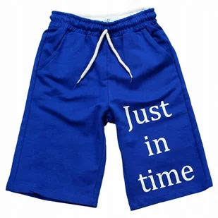 SPODENKI Dresowe SPORTOWE Szorty NADRUK 122 - Spodenki damskie - miniaturka - grafika 1