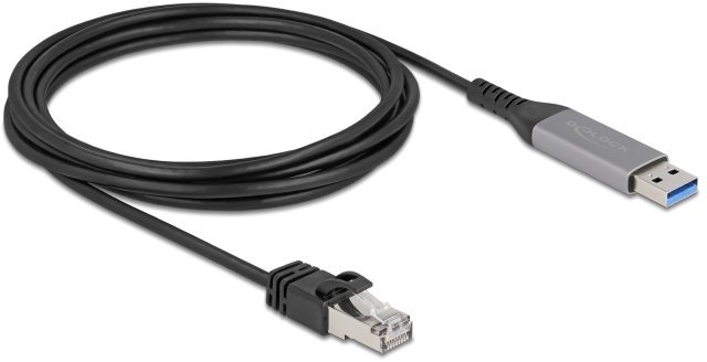 Delock USB LAN kabel USB Typ-A do RJ45 Gigabit Ethernet 3 m
