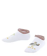 Skarpetki damskie - FALKE Uniseks - dzieci Skarpety do trampek Seagull Icecream K SN Bawełna krótkie z wzorem 1 Para, Biały (White 2000), 39-42 (13-16 lata) - miniaturka - grafika 1