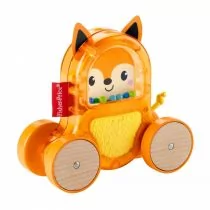 Fisher Price Kolorowe zwierzątka na kółkach Lis GLD01 - Instrumenty muzyczne dla dzieci - miniaturka - grafika 1