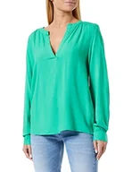 Bluzki damskie - ICHI Damska bluzka IHMAIN LS2, 166138/Kelly Green, 34 - miniaturka - grafika 1