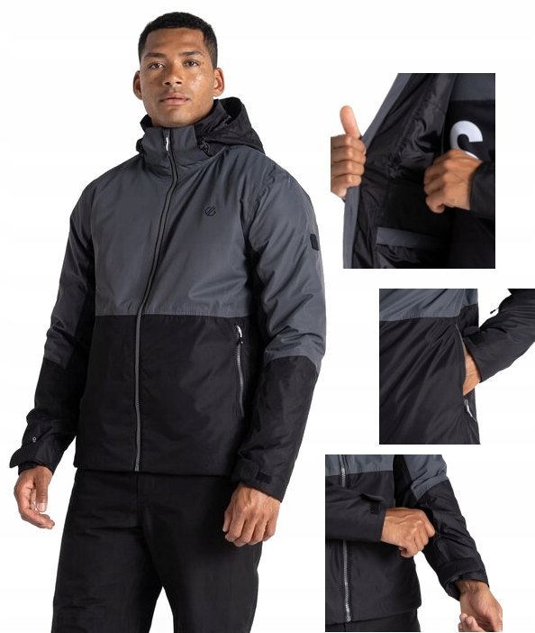 Męska kurtka narciarska z membraną Dare2B DMP584 06N XXL