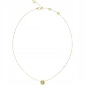 Naszyjniki - Naszyjnik damski złoty Guess kółko modny na prezent JUBN05446JW-YG - miniaturka - grafika 1