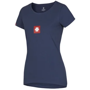 Koszulka damska Ocún Promo T Women Rozmiar: L / Kolor: niebieski - Koszulki sportowe damskie - miniaturka - grafika 1