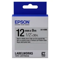 Epson TAPE LK4SBE MATTE BLK C53S654017 - Etykiety do drukarek - miniaturka - grafika 1