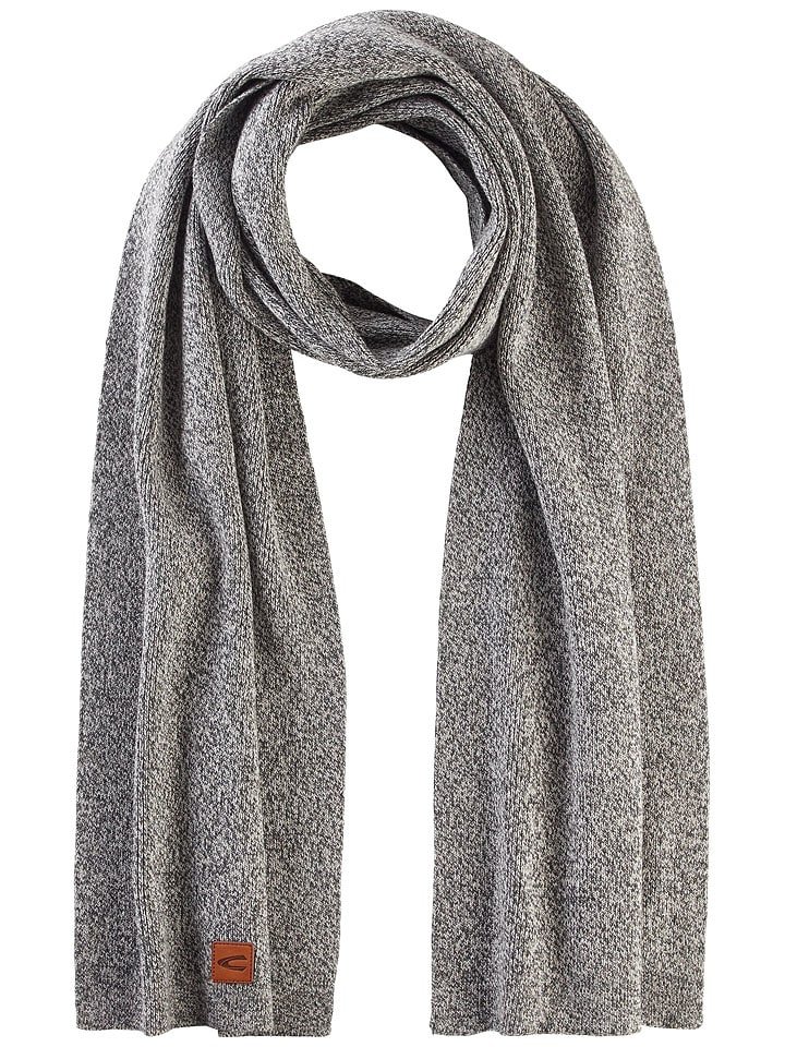 Camel Active Szal w kolorze jasnoszarym