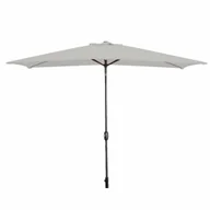 Parasole ogrodowe - Marbueno Parasol Acero 8 Varillas 200x300 cm Poliester Biały Ogród, Basen, Taras D1400829 - miniaturka - grafika 1