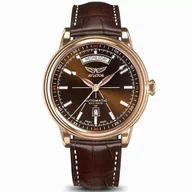 Zegarki męskie - Zegarek Męski Aviator Swiss Made V.3.20.2.226.4 Douglas Day Date - miniaturka - grafika 1