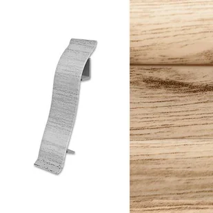 Arbiton Łącznik do listwy LM55 (2 sztuki) dąb postarzany - Listwy przypodłogowe - miniaturka - grafika 1