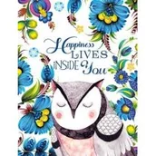 Notesy i bloczki - FRESH Notatnik ozdobny 128x1165/64K kratka Sowa - Fresh - miniaturka - grafika 1