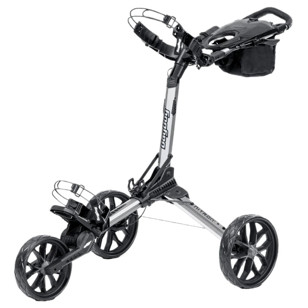 Ręczny wózek golfowy BagBoy Nitron Silver/Charcoal