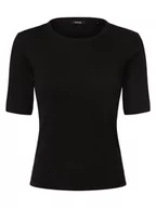 Koszulki i topy damskie - Opus - T-shirt damski  Sustafa, czarny - miniaturka - grafika 1