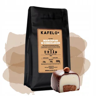 Kawa Kafelov MARCEPAN W CZEKOLADZIE 500G ziarnista - Kawa - miniaturka - grafika 1