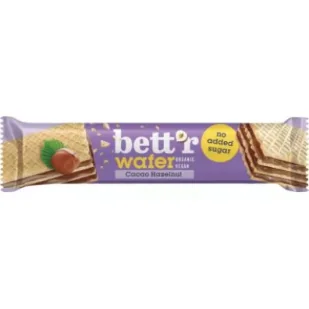 Bettr Wafelek z kremem orzechowo-kakaowym bez dodatku cukrów 30 g Bio - Batoniki - miniaturka - grafika 1