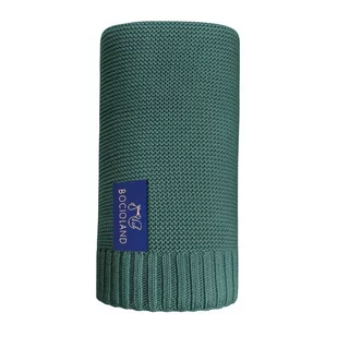 Bocioland Kocyk bambusowy zielony 5O40G1 5O40G1 SAM  One size - Koce i narzuty dla dzieci - miniaturka - grafika 1